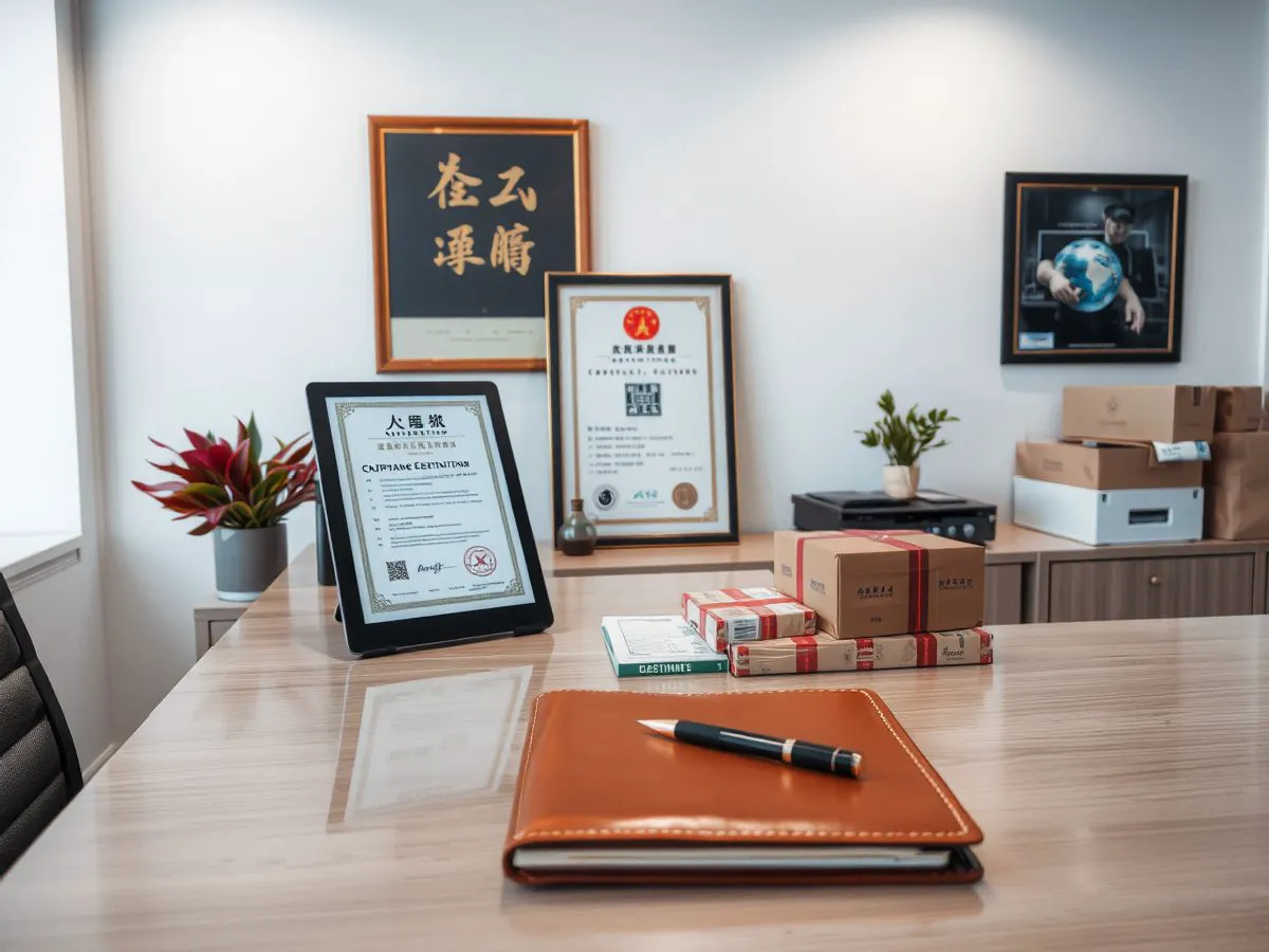 聚联(中国)有限公司营业执照展示与核验场景